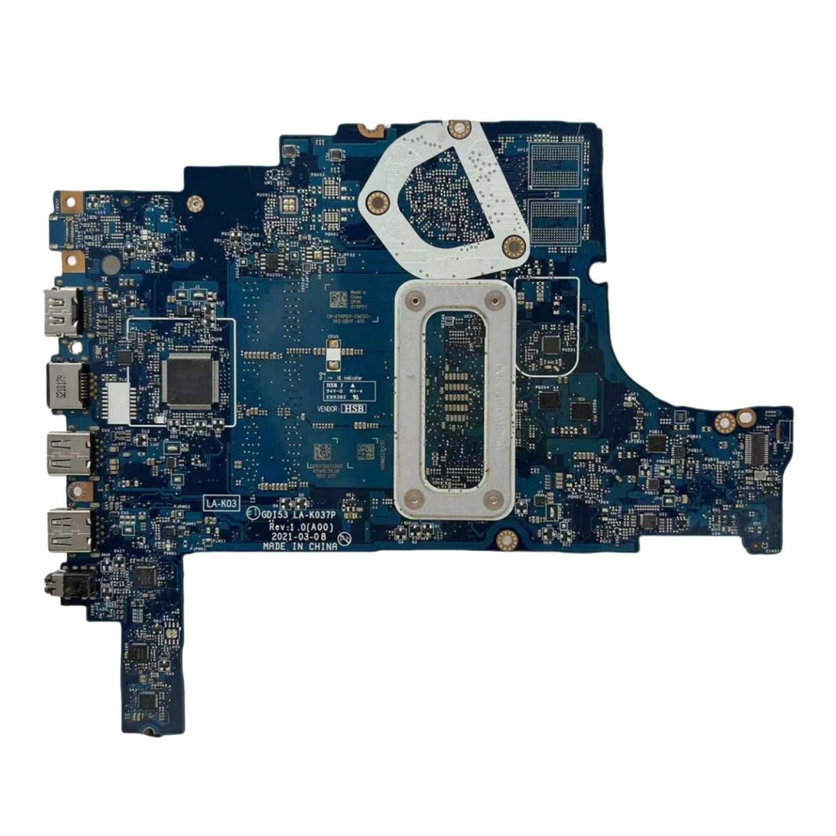 Dell Inspiron 3505 Motherboard LA-K037P CN‑0Y6PDY with R5-3450U CPU - Bighao-era Laptop Part