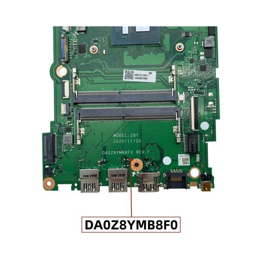 Acer Aspire A114-33 A314-35 Motherboard DA0Z8YMB8F0 NB.A7S11.009 with N4500 128GB-eMMC - Bighao-era Laptop Part
