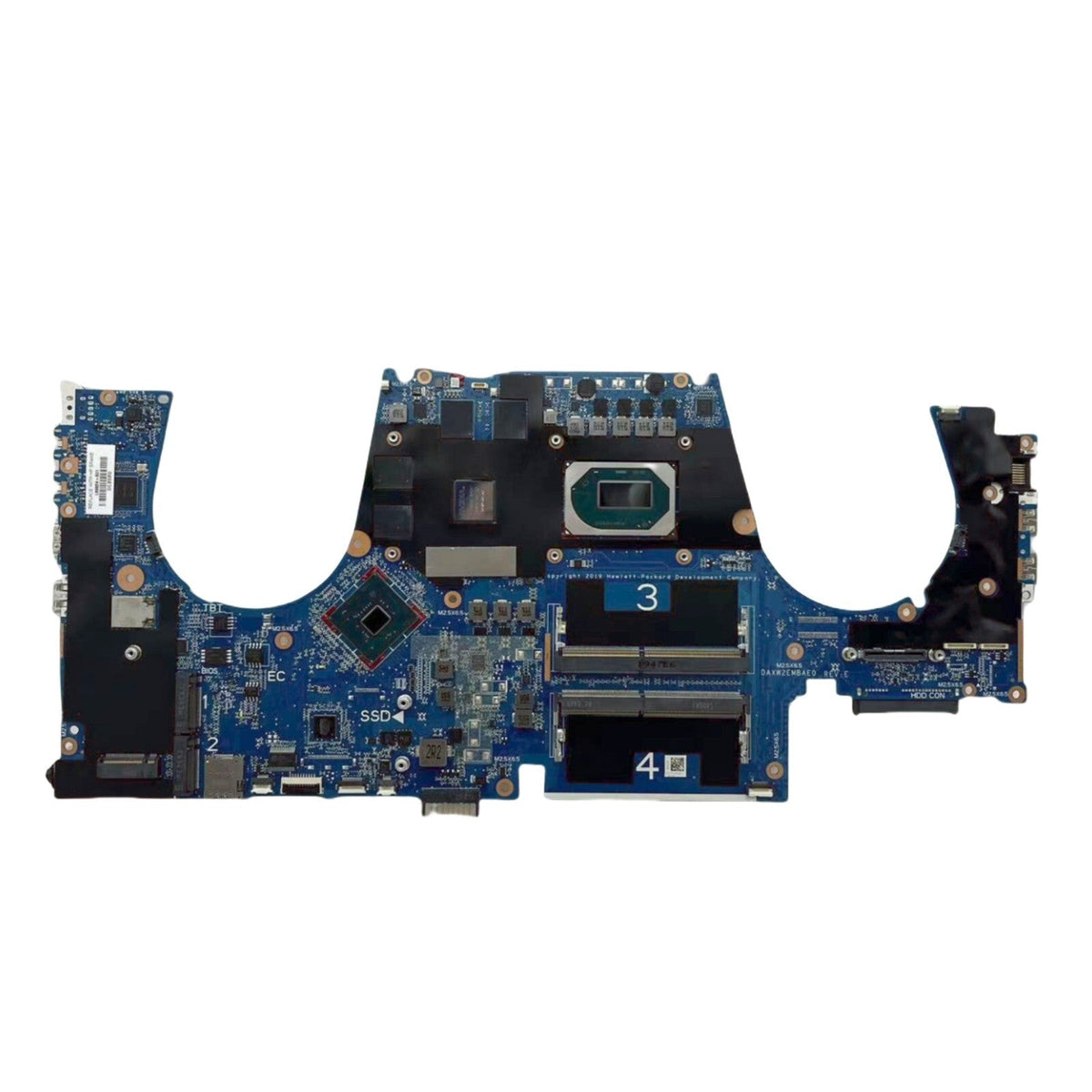 HP ZBook 15 G6 Motherboard DAXW2EMBAE0 L68824-601 with i7-9850H CPU T1000-4GB - Bighao-era Laptop Part