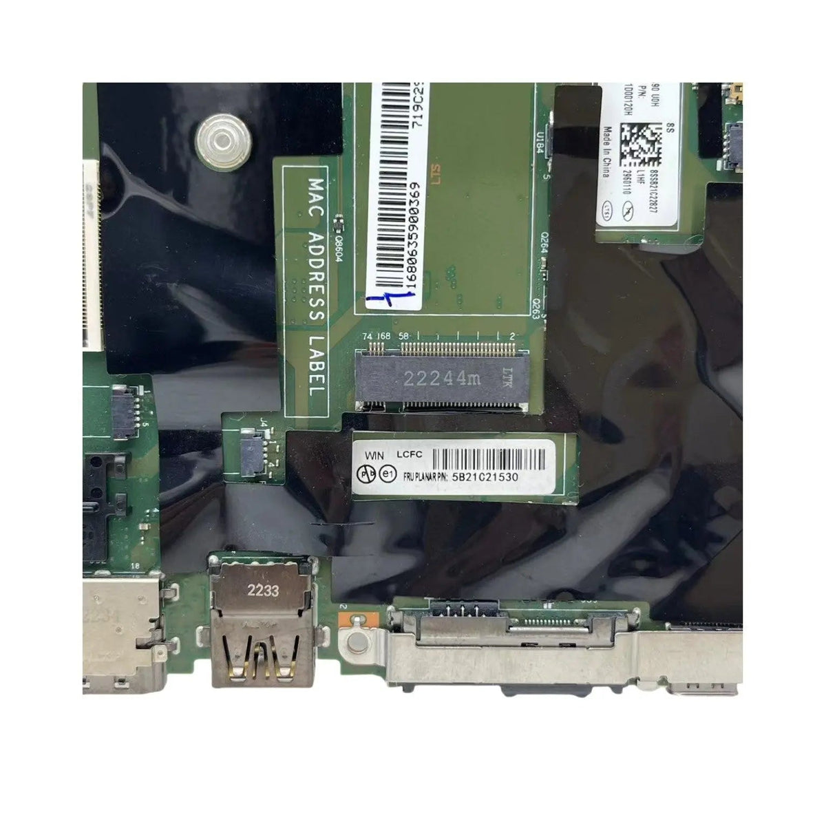 Lenovo ThinkPad X1 Yoga 4th Gen Motherboard NM-C881 5B21C21530 with i7-8665U 16GB-RAM - Bighao-era Laptop Part