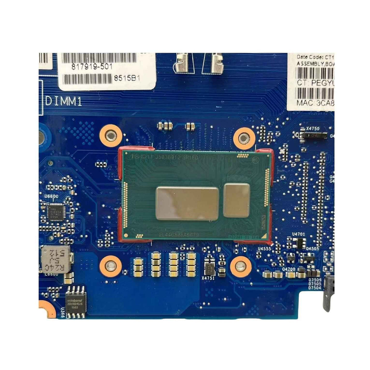 HP EliteBook 820 G1 Motherboard 6050A2630701 802497-601 with i5-4300U CPU - Bighao-era Laptop Part