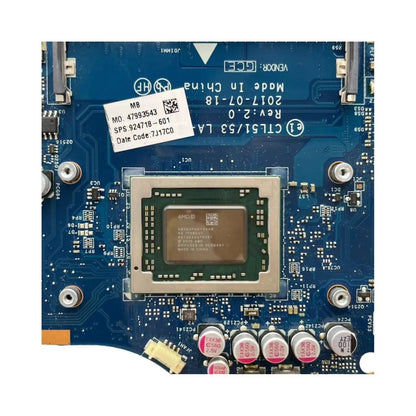 HP Pavilion 15-BW Motherboard LA-E831P 924718-601 with AMD A10-9620P CPU - Bighao-era Laptop Part