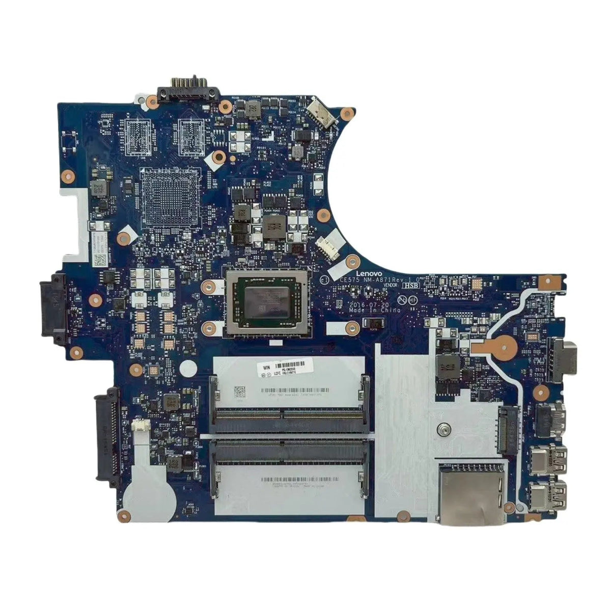 Lenovo ThinkPad E575 Motherboard NM-A871 01HW710 with AMD A6-9500B CPU - Bighao-era Laptop Part