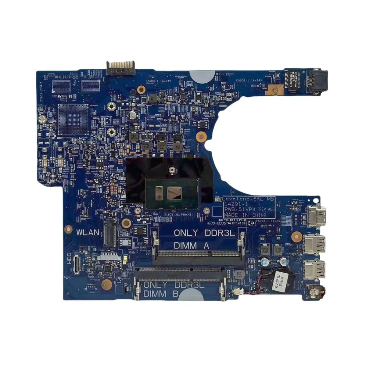 Dell Latitude 3470 3570 Motherboard 14291-1 CN-0P5M6K with i3-6100U CPU - Bighao-era Laptop Part