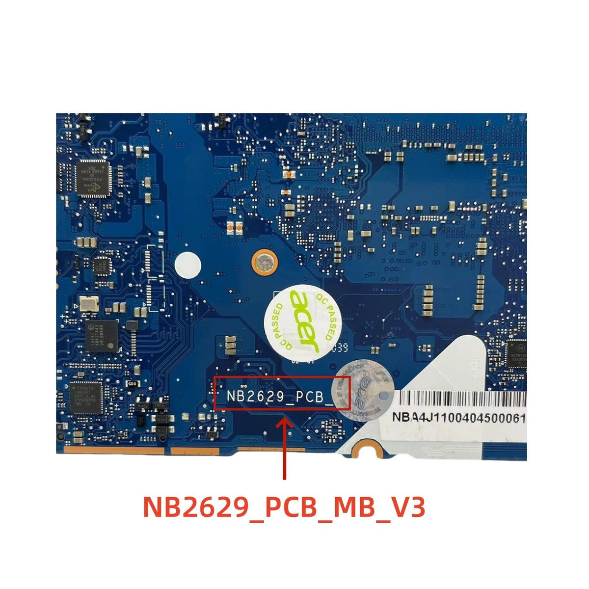 Acer Swift3 SF313‑53 Motherboard NB2629_PCB_MB_V3 NB.A4J11.004 with i7-1165G7 16GB-RAM - Bighao-era Laptop Part