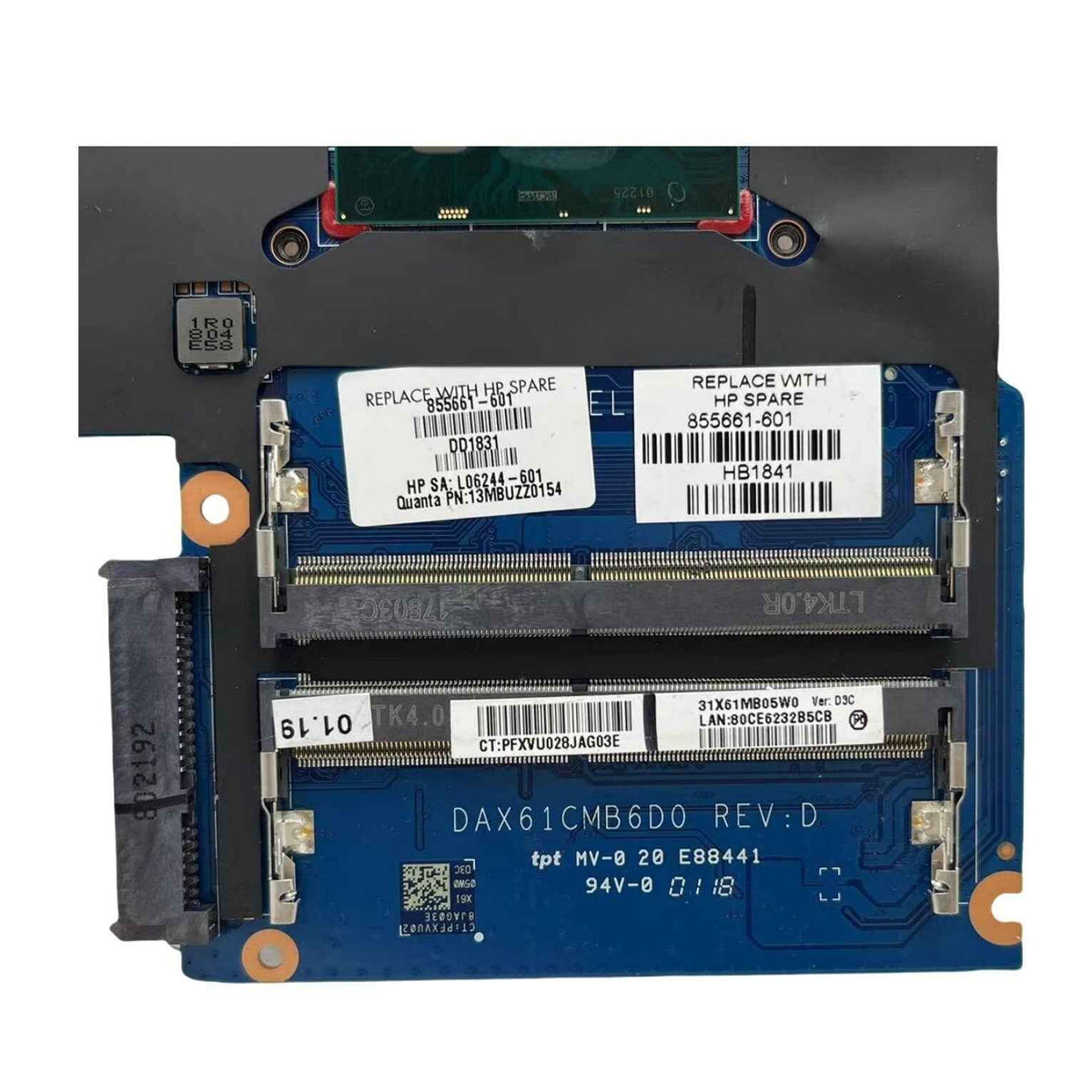 HP ProBook 430 G3 Motherboard DAX61CMB6D0 855661-601 with i5-6200U CPU R7 M340-2GB - Bighao-era Laptop Part