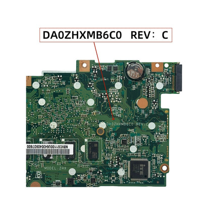 Acer Travelmate B117-M Motherboard DA0ZHXMB6C0 NB.VCG11.00U with N3060 4GB-RAM - Bighao-era Laptop Part