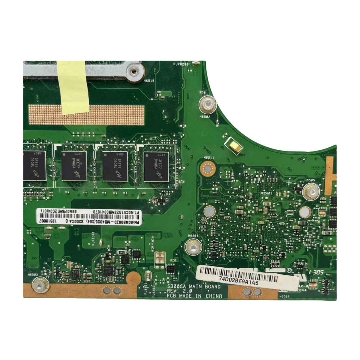 ASUS Vivobook S300CA Motherboard 60NB00Z0‑MB4020 with i3-3217U 4GB-RAM - Bighao-era Laptop Part
