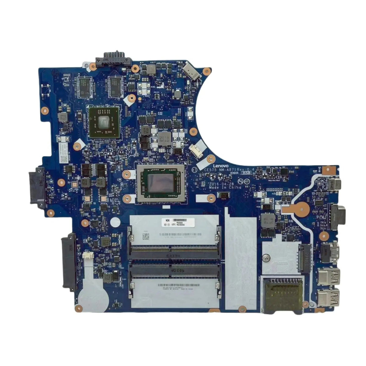 Lenovo ThinkPad E575 Motherboard NM-A871 01HW714 with A12-9700P CPU R5 M330-2GB - Bighao-era Laptop Part