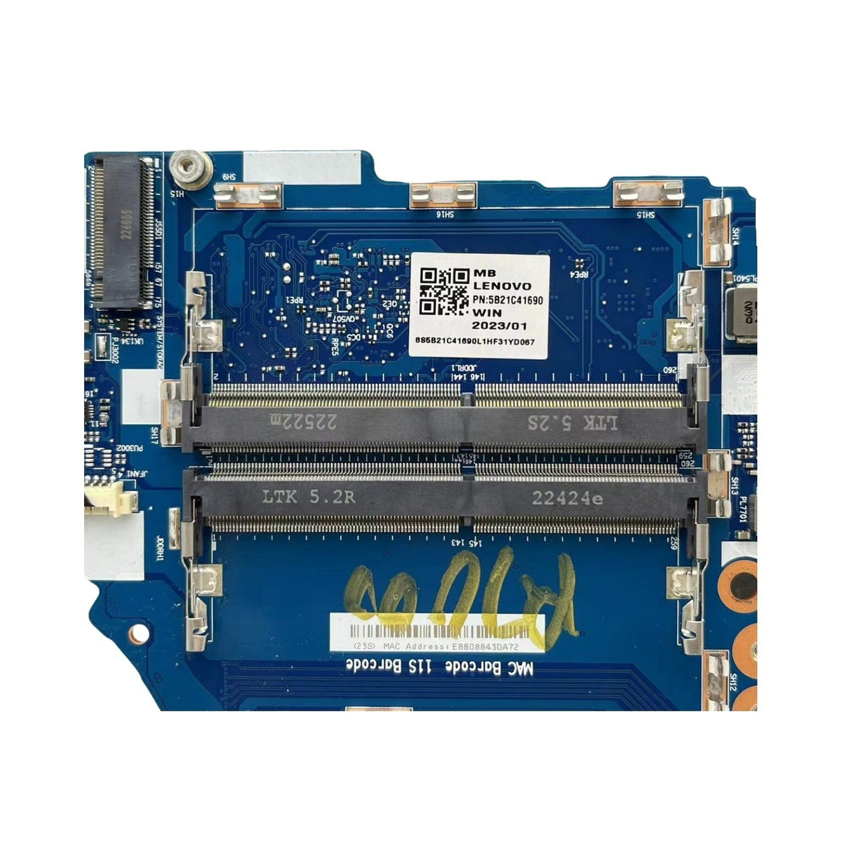 Lenovo Legion 5-15ACH6 Motherboard NM-D601 5B21C41690 with R7-5800H RTX3050-4GB - Bighao-era Laptop Part