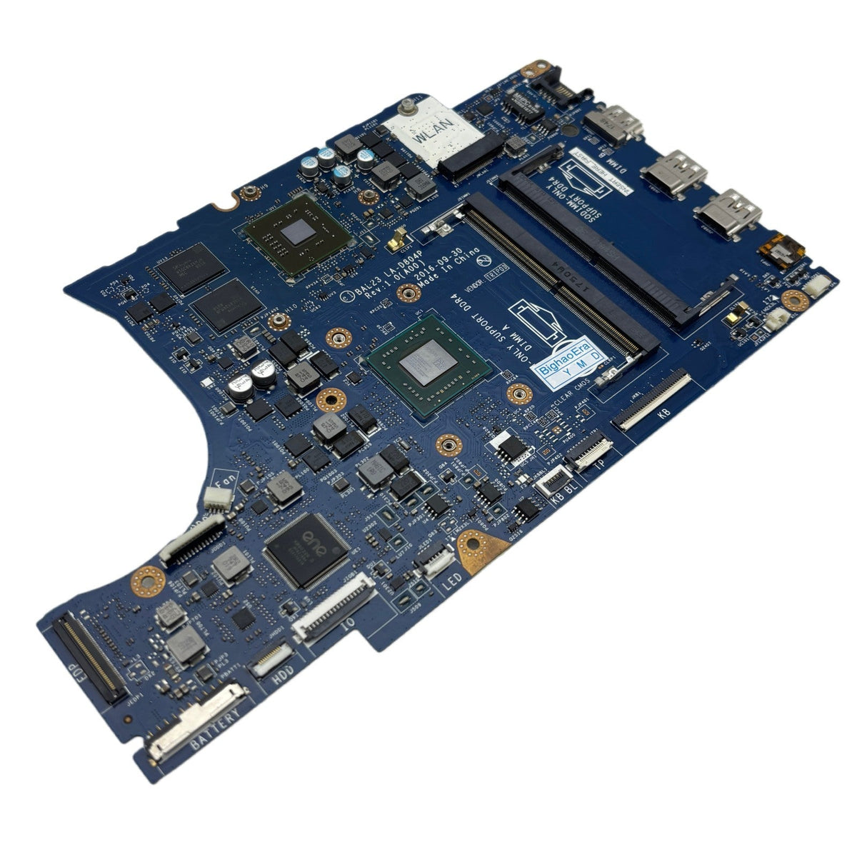 Dell Inspiron 15‑5565 Motherboard LA-D804P CN-0K6473 with A6-9200P CPU R5 M430-2GB - Bighao-era Laptop Part