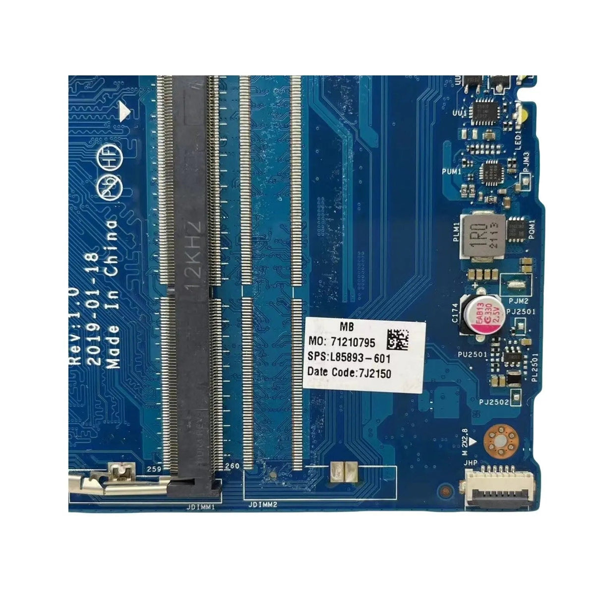HP Pavilion 15-DW 15-DU Motherboard LA-H325P L85893-601 with N5030 CPU - Bighao-era Laptop Part