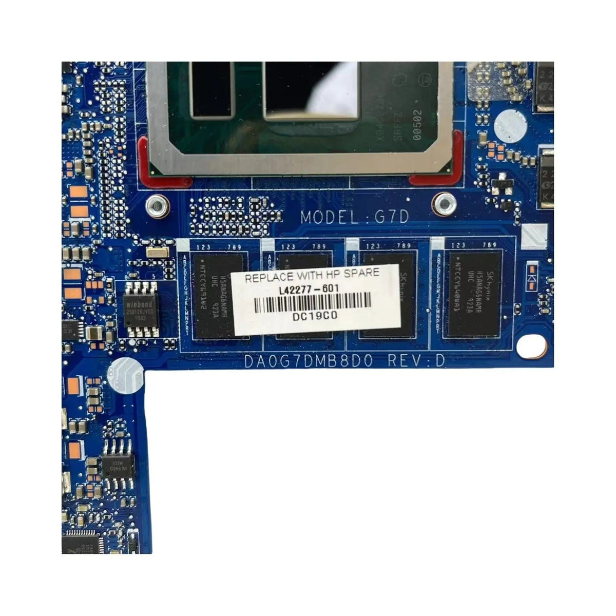 HP Spectre 13-AN Motherboard DA0G7DMB8D0 L37348-601 with i5-8265U 4GB-RAM - Bighao-era Laptop Part