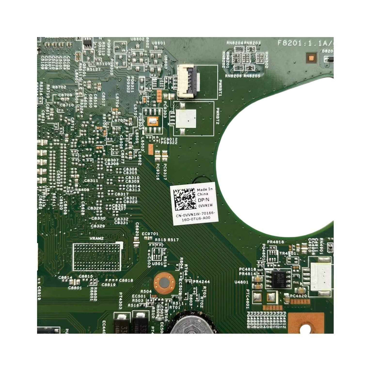Dell Inspiron 15R N5110 Motherboard 10245-2 CN-0VVN1W with HM67 without CPU - Bighao-era Laptop Part