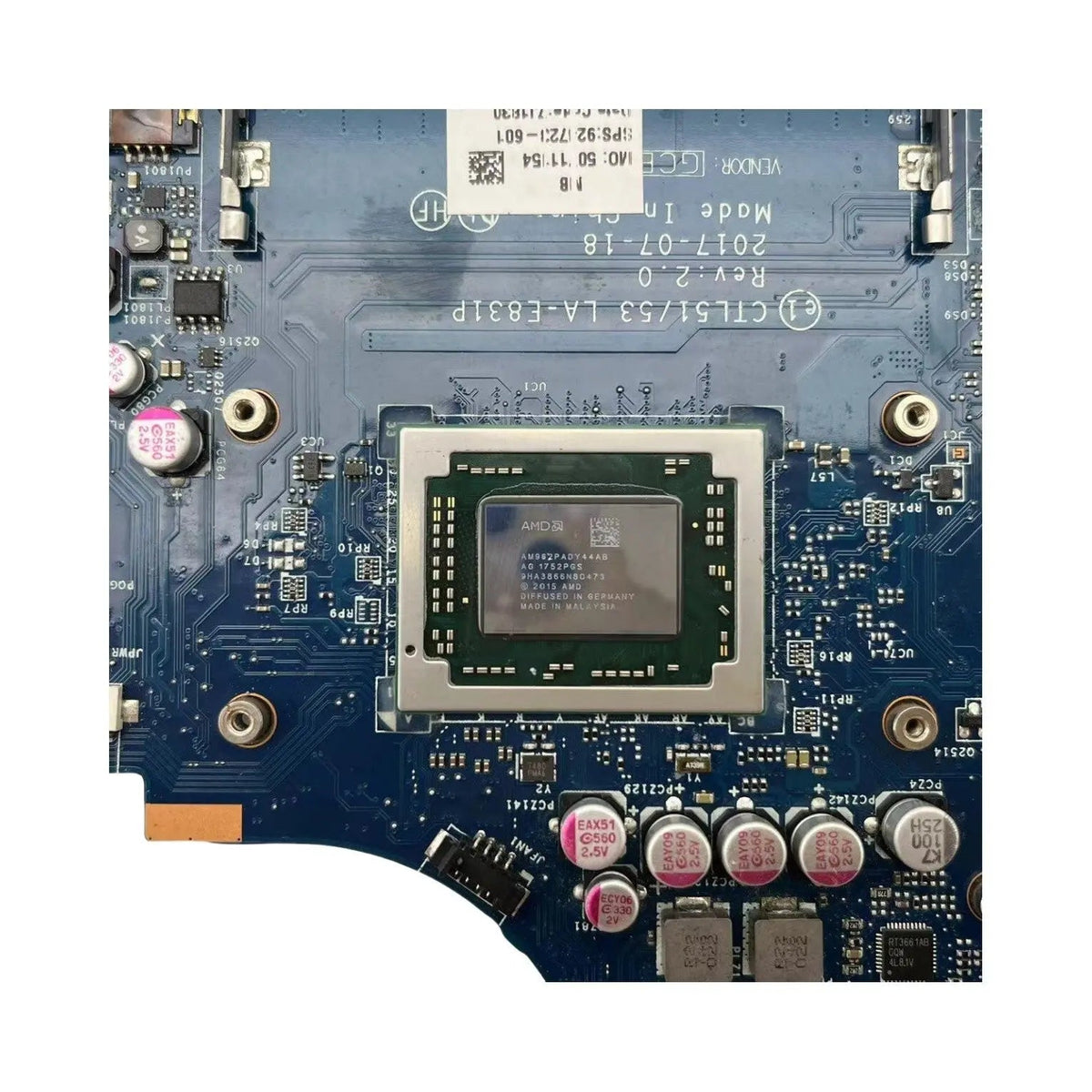 HP Pavilion 15-BW Motherboard 924723-601 LA-E831P with A10-9620P CPU R7 M340-2GB - Bighao-era Laptop Part