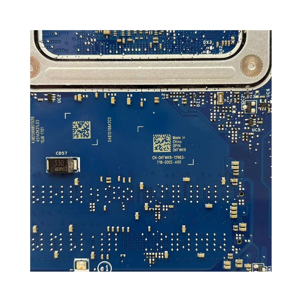 Dell Inspiron 15‑5567 17‑5767 Motherboard LA-D801P CN-0KFWK9 with i7-7500U R7 M445-4GB - Bighao-era Laptop Part