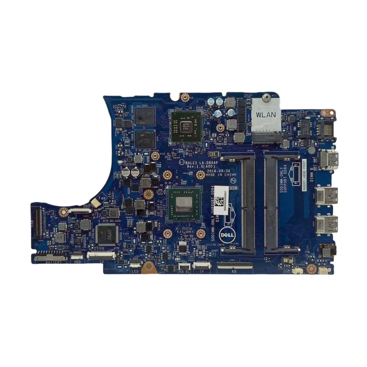 Dell Inspiron 15 5565/5765 Motherboard LA-D804P CN-0K6473 with A6-9200 216-0890010-2GB - Bighao-era Laptop Part