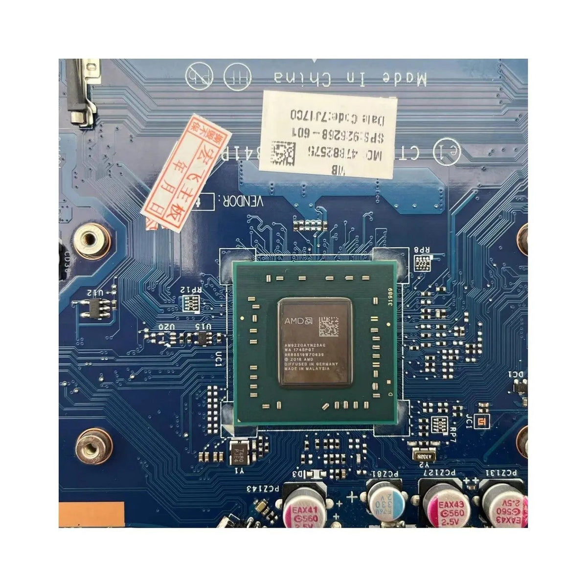 HP Pavilion 15-BW 255 G6 Motherboard LA-E841P 926268-601 with A6-9220 CPU - Bighao-era Laptop Part