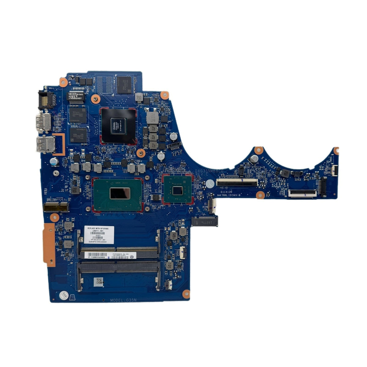 HP Pavilion 15-AX 15-BC Motherboard DAG35NMB8C0 L60211-601 with i7-9750H GTX1050-3GB - Bighao-era Laptop Part
