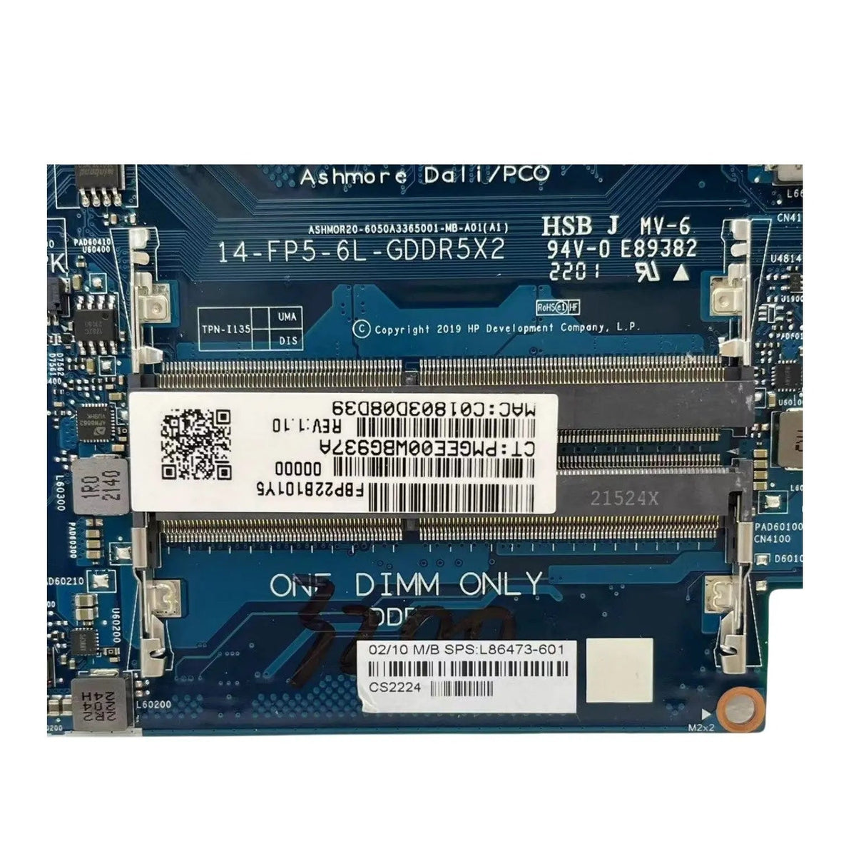 HP 14-DK 245 G8 Motherboard 6050A3365001 L86473-601 with R3-3250U CPU - Bighao-era Laptop Part