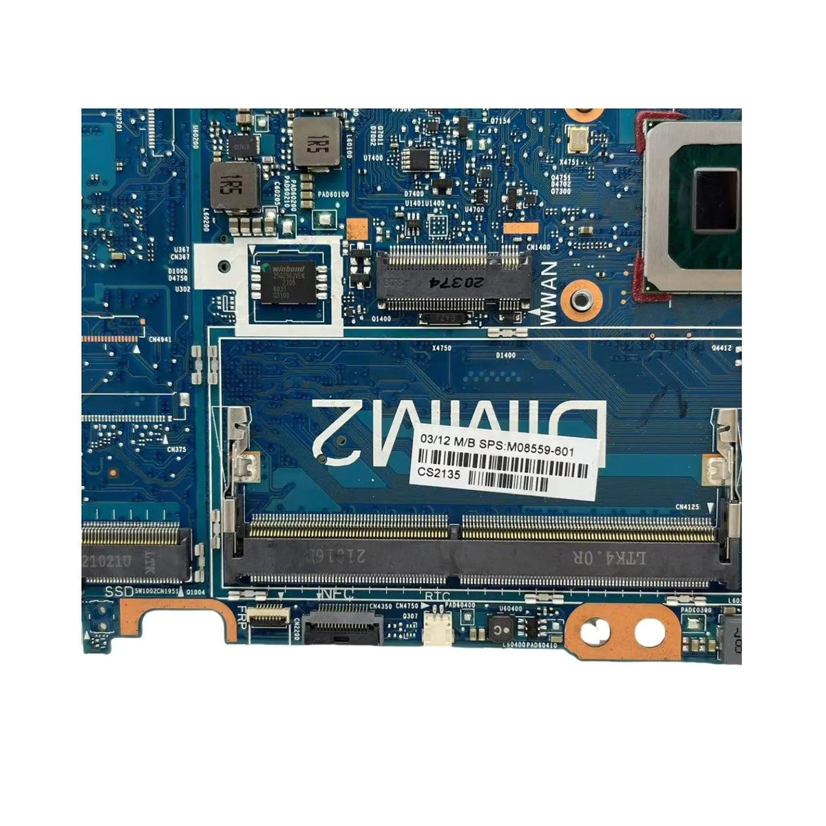 HP EliteBook 830 G7 Motherboard 6050A3136201 M08559-601 with i5-10310U CPU - Bighao-era Laptop Part