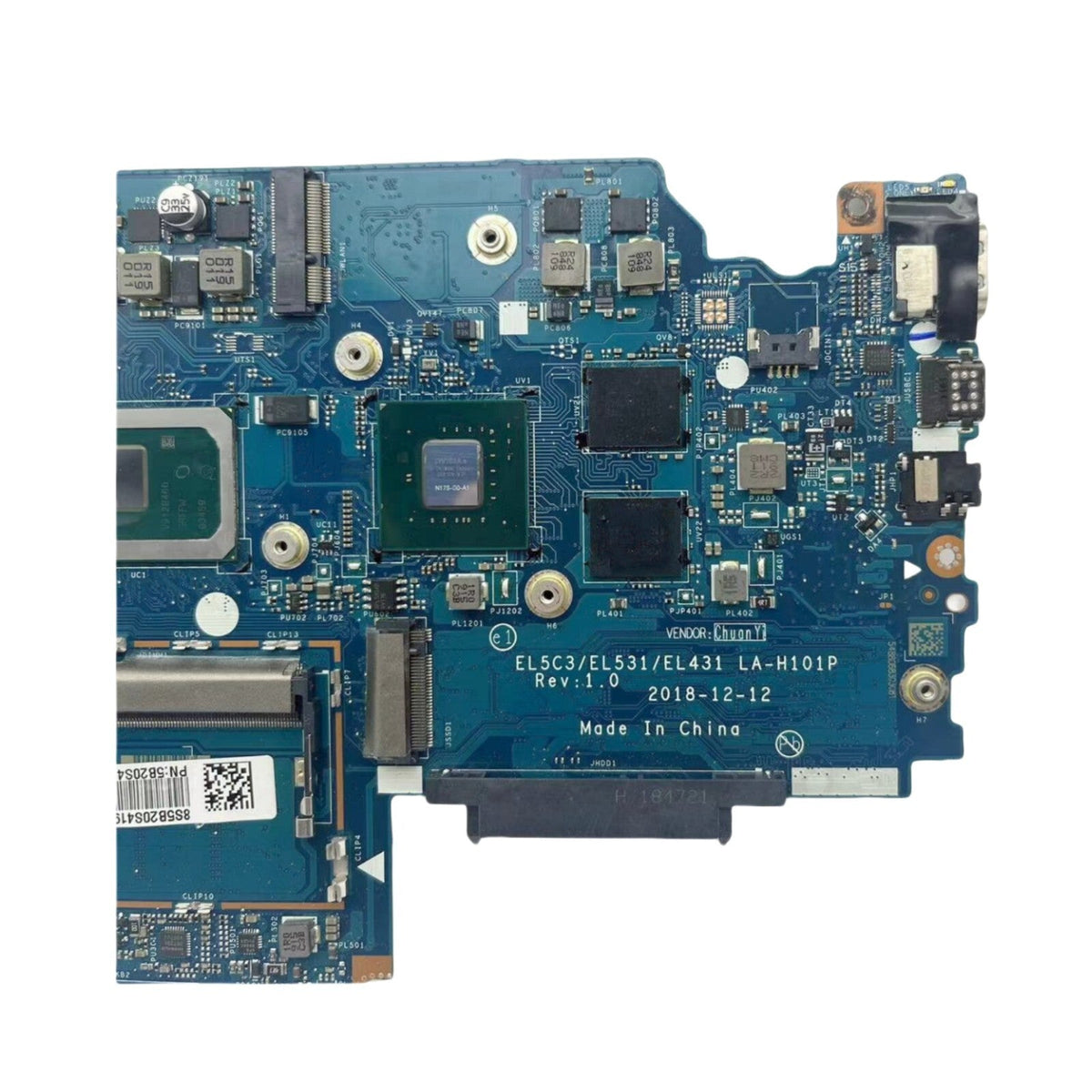 Lenovo FLEX-15IWL S340-15IWL Motherboard LA-H101P 5B20S41938 with i7-8565U 4GB-RAM MX230-2GB - Bighao-era Laptop Part