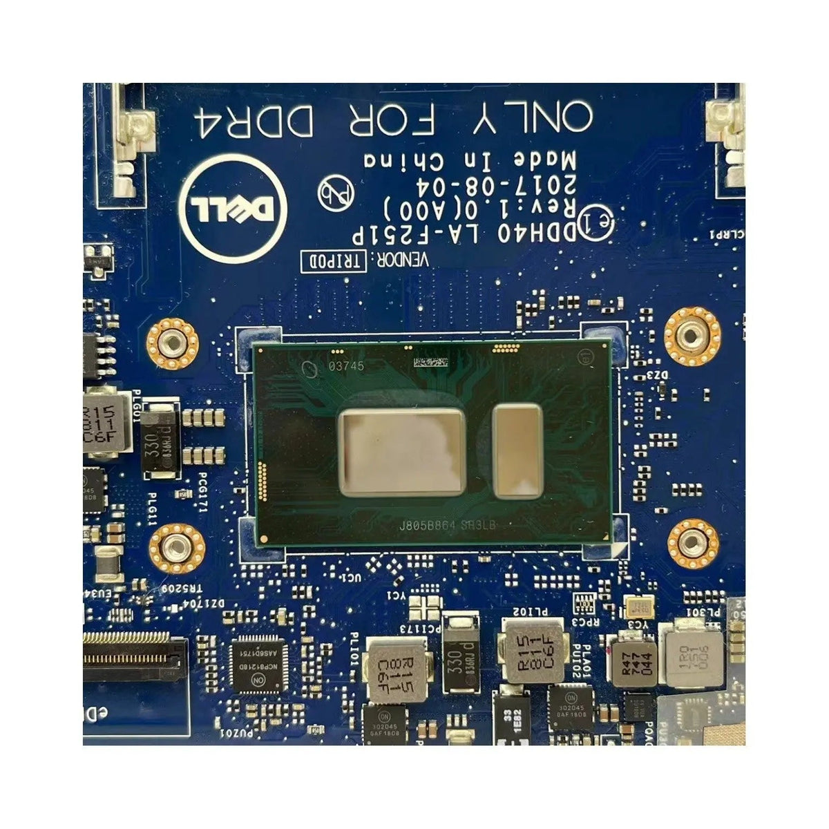 DELL Inspiron 7472 Motherboard LA-F251P CN-0RN0N1 with i5-8250U CPU - Bighao-era Laptop Part