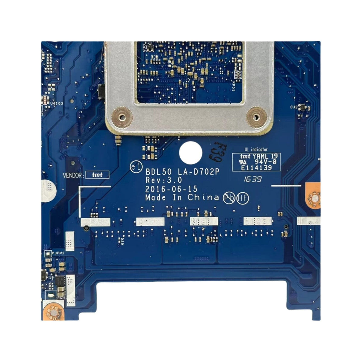 HP 15-AY Motherboard LA-D702P 854948-601 with Pentium N3710 CPU - Bighao-era Laptop Part