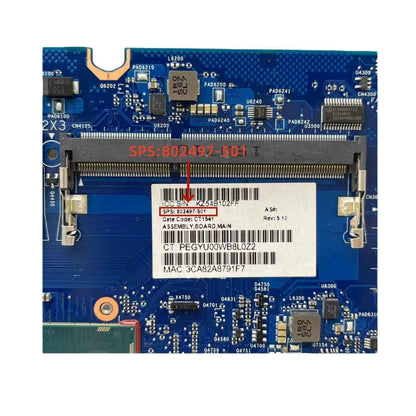 HP EliteBook 820 G1 Motherboard 6050A2630701 802497-601 with i5-4300U CPU - Bighao-era Laptop Part