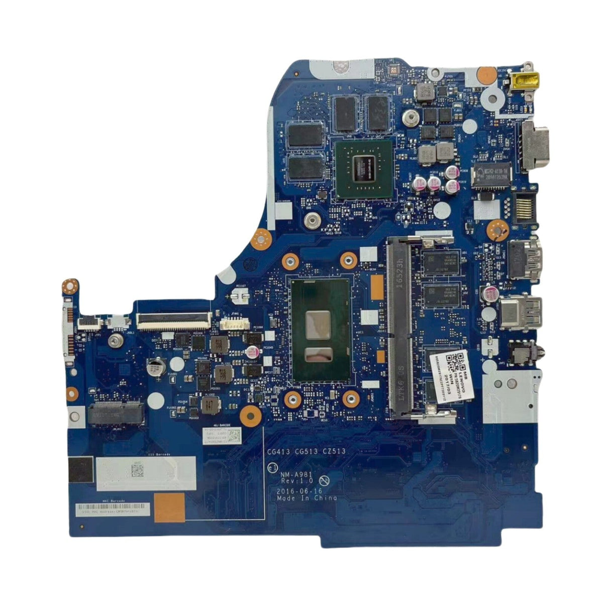 Lenovo Ideapad 310-15IKB Motherboard NM-A981 5B20M31162 with i7-7500U 4GB-RAM 920MX-2GB - Bighao-era Laptop Part