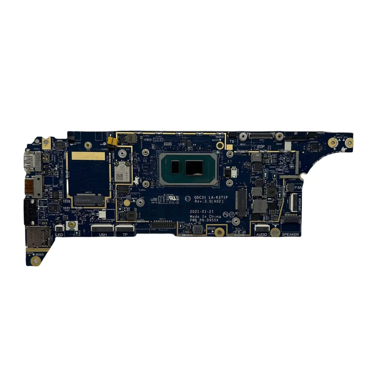 Dell Latitude 7320 Motherboard LA-K371P i7-1185G7 32GB RAM 95TWY 095TWY - Bighao-Era Laptop part