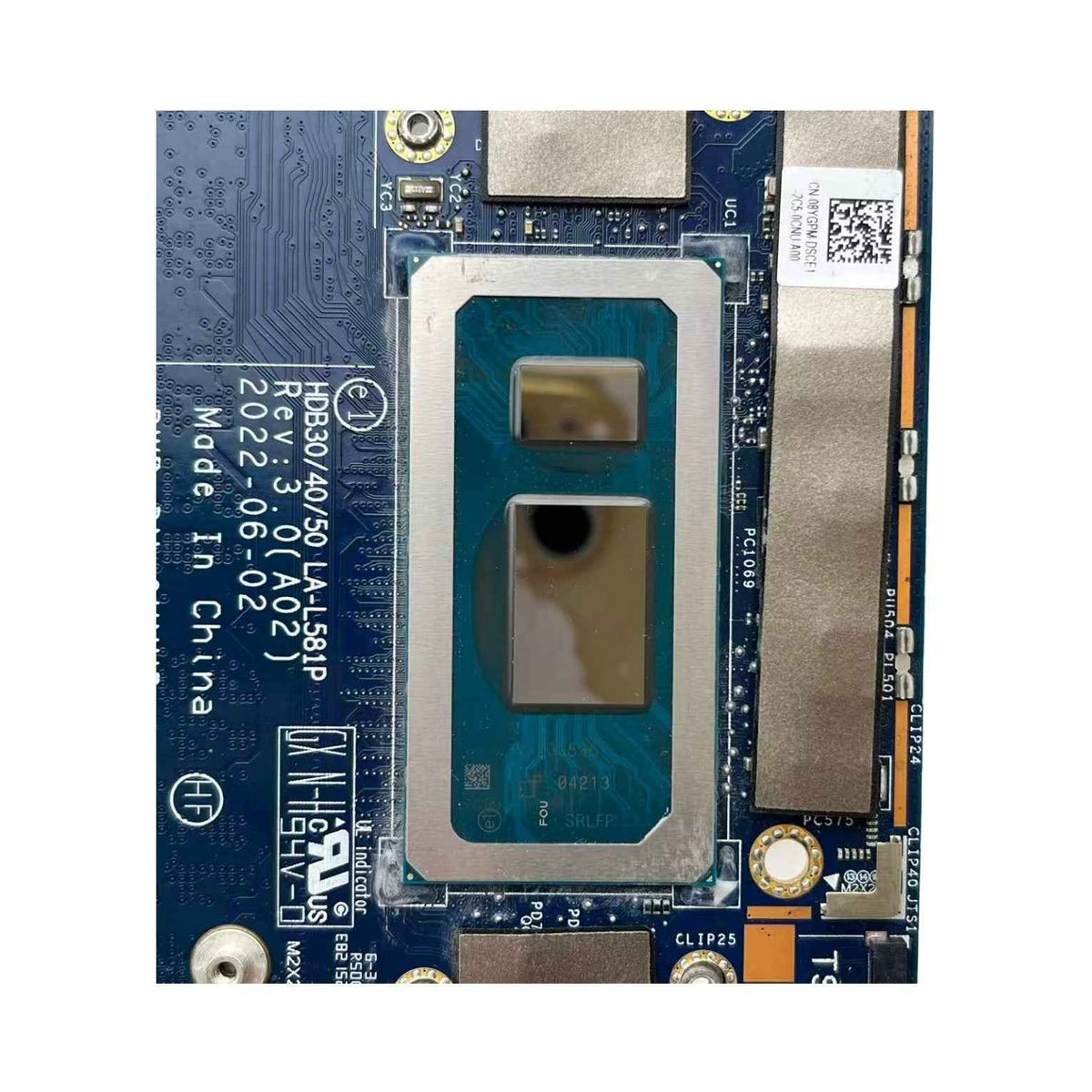 Dell Latitude 7330 7430 Motherboard LA-L581P CN-0X4K1J with i7-1255U 16GB-RAM - Bighao-era Laptop Part