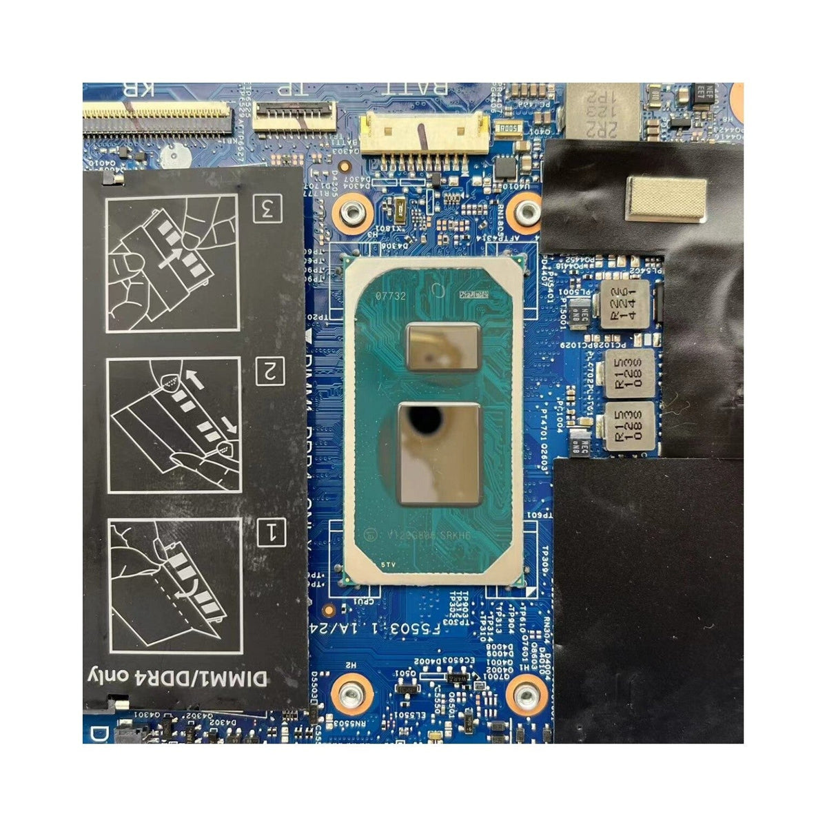 Dell Inspiron 14‑5410/5418 Motherboard 203067-1 CN-0KX55F with i5-11300H CPU - Bighao-era Laptop Part