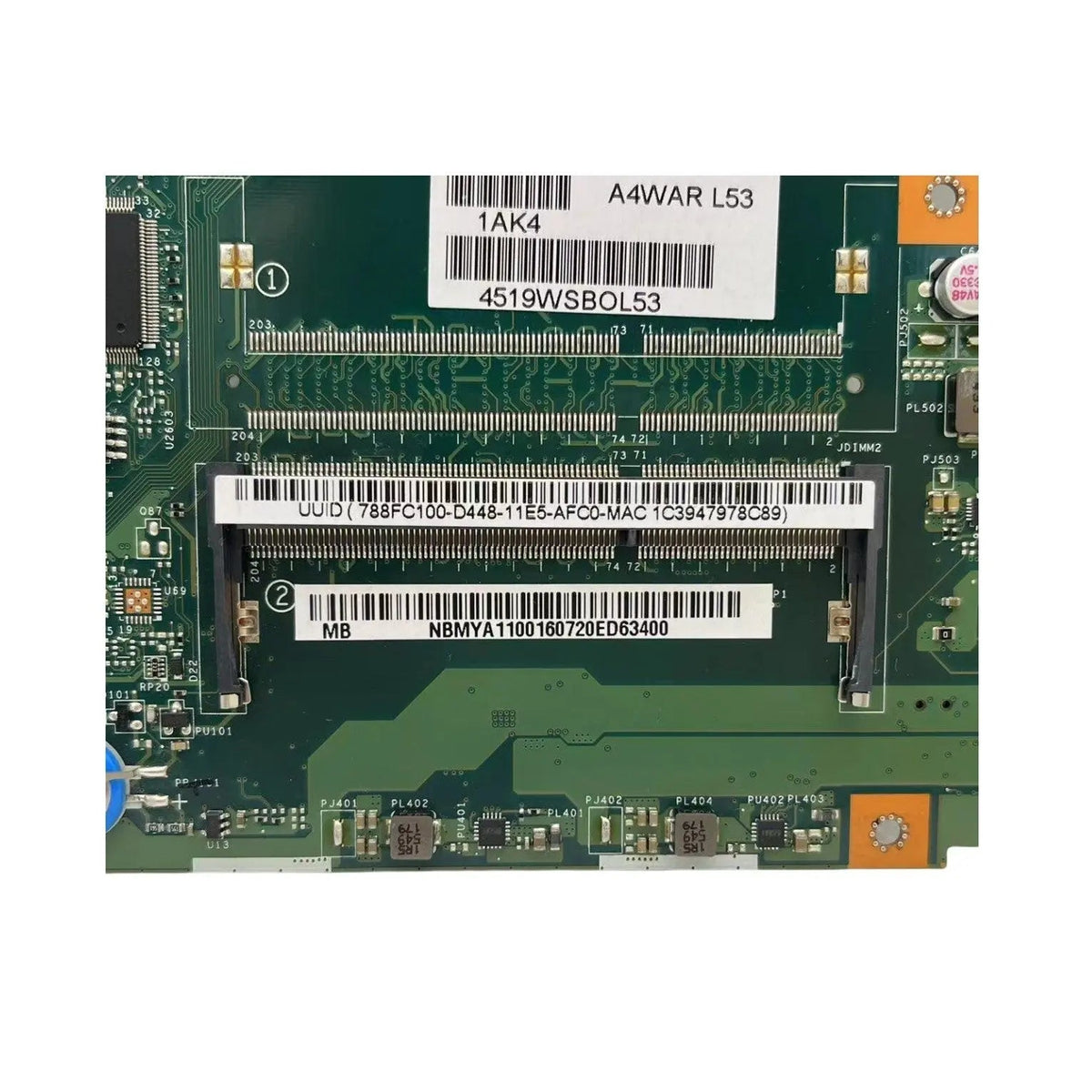 Acer Aspire E5‑422 Motherboard LA-C351P NB.MYA11.001 with AMD A4-7210 CPU - Bighao-era Laptop Part