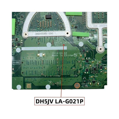 Acer Nitro 5 AN515-42 Motherboard NB.Q3R11.001 LA-G021P with R5-2500U CPU RX560X-4GB - Bighao-era Laptop Part