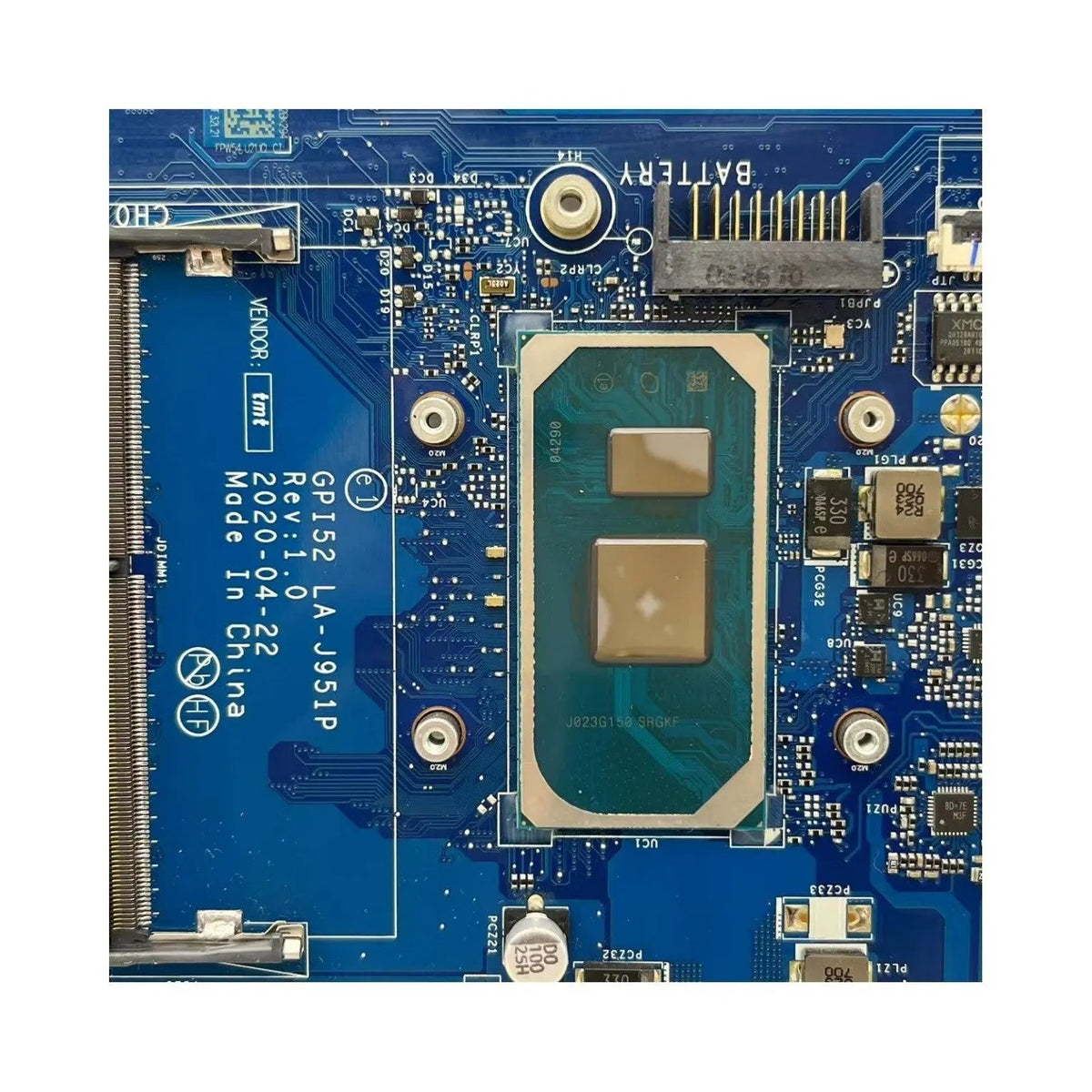 HP 15-DA 250 G7 Motherboard LA-J951P L92842-601 with i3-1005G1 CPU - Bighao-era Laptop Part