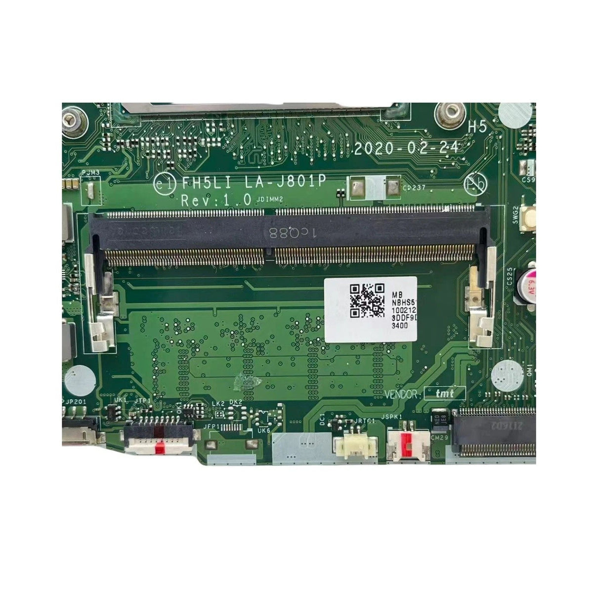 Acer Aspire A315-56 Motherboard LA-J801P NB.HS511.003 with i7-1035G7 CPU 4GB-RAM - Bighao-era Laptop Part