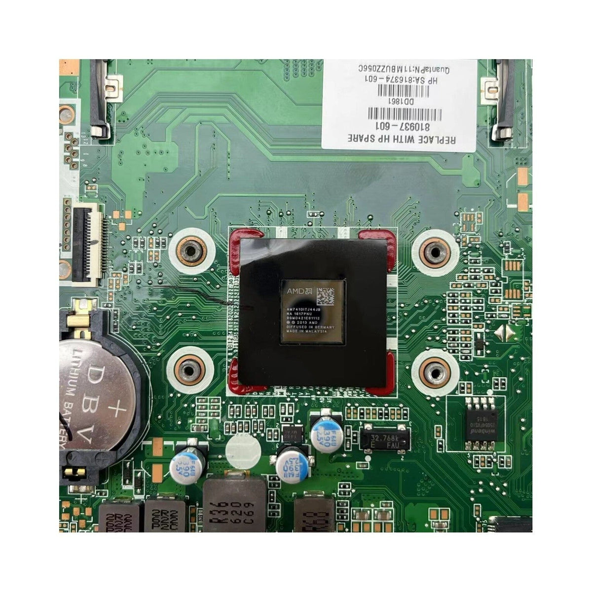 HP Pavilion 17-G Motherboard DA0X22MB6D0 809401‑501 with A8-7410 M360-2GB - Bighao-era Laptop Part