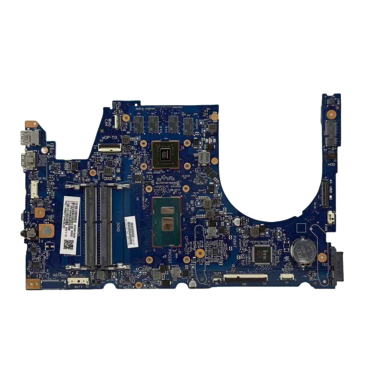 HP Envy M7-U Motherboard 6050A2822001 857297-001 with i7-6500U GT940MX-2GB - Bighao-era Laptop Part