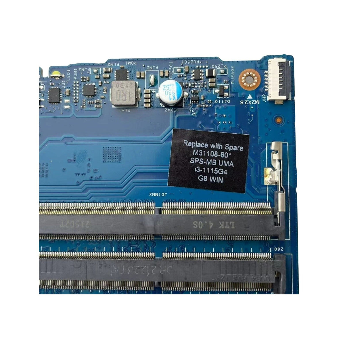 HP 15-DW 15s-DU 250 G8 Motherboard LA-K201P M31108-601 with i3-1115G4 CPU - Bighao-era Laptop Part