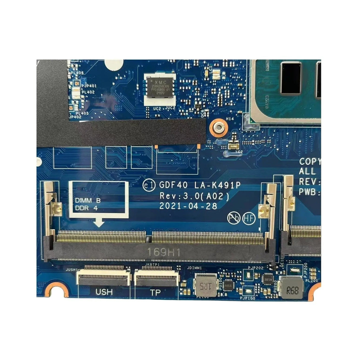 DELL Latitude 5420 Motherboard LA-K491P CN-01M3M4 with i5-1145G7 CPU - Bighao-era Laptop Part