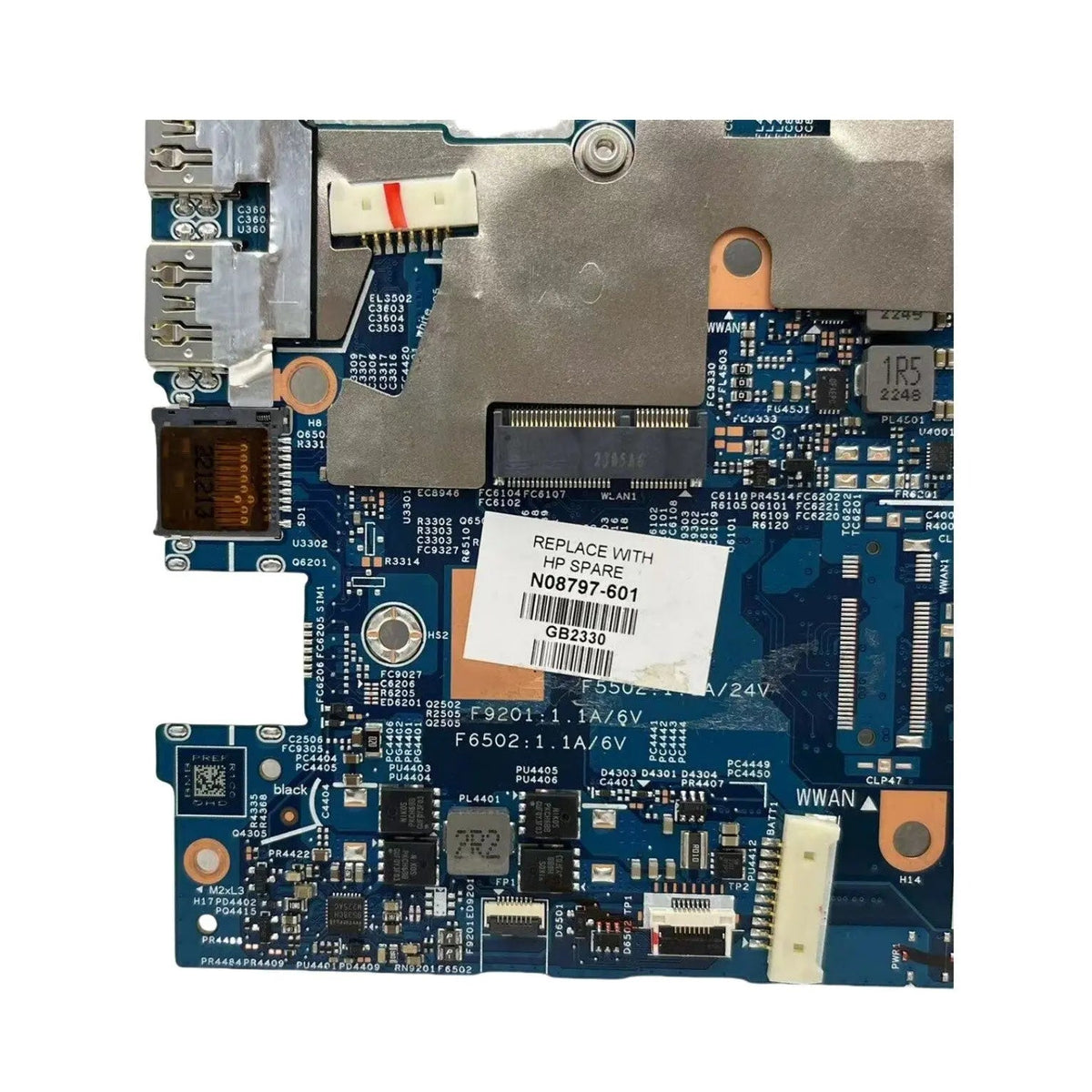 HP Pavilion X360 14-EK Motherboard 213224-1 N08797-001 with i5-1235U CPU 8GB-RAM - Bighao-era Laptop Part