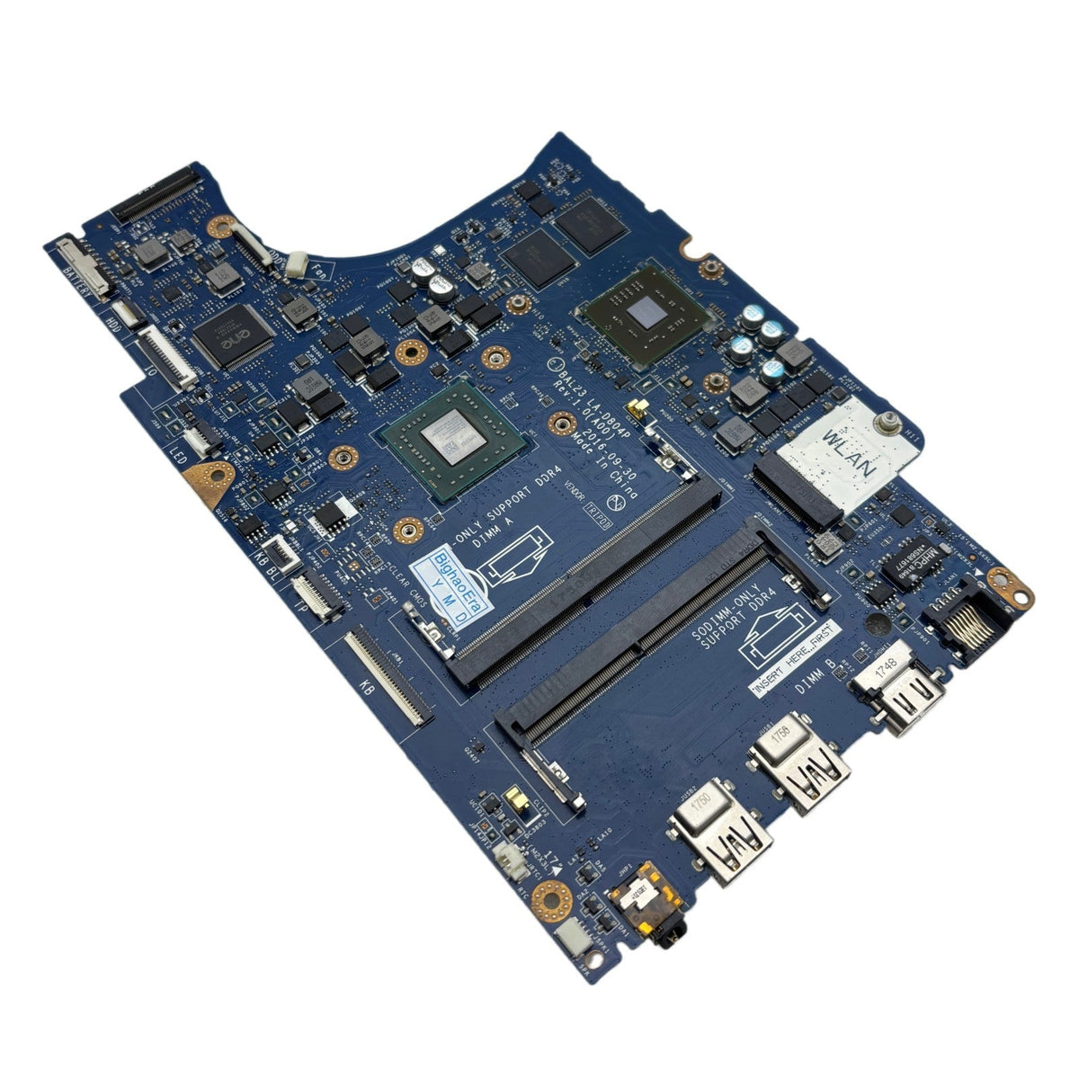 Dell Inspiron 15‑5565 Motherboard LA-D804P CN-0K6473 with A6-9200P CPU R5 M430-2GB - Bighao-era Laptop Part
