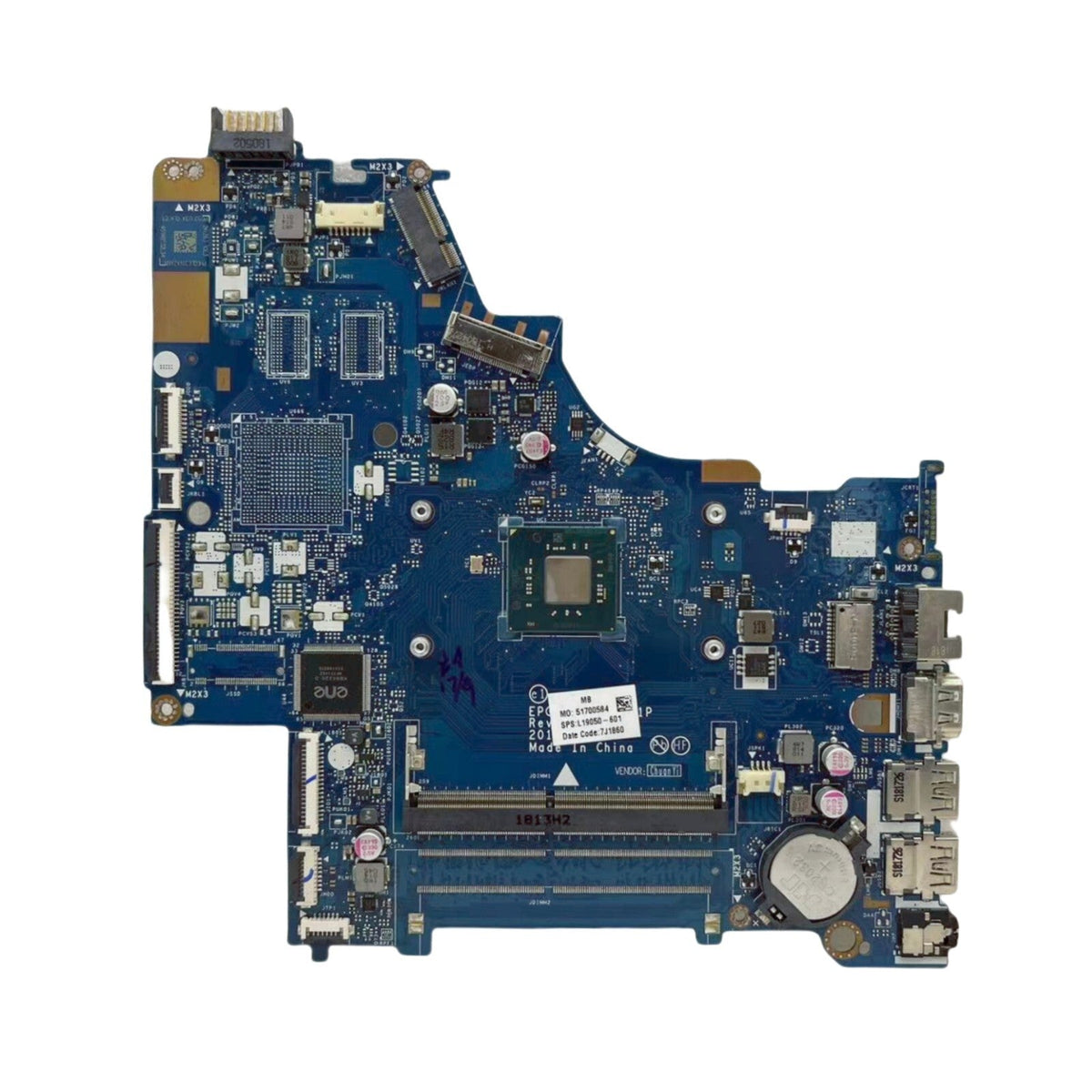 HP 15-BS 250 G7 Motherboard LA-G121P L19050-601 with Pentium N5000 CPU - Bighao-era Laptop Part