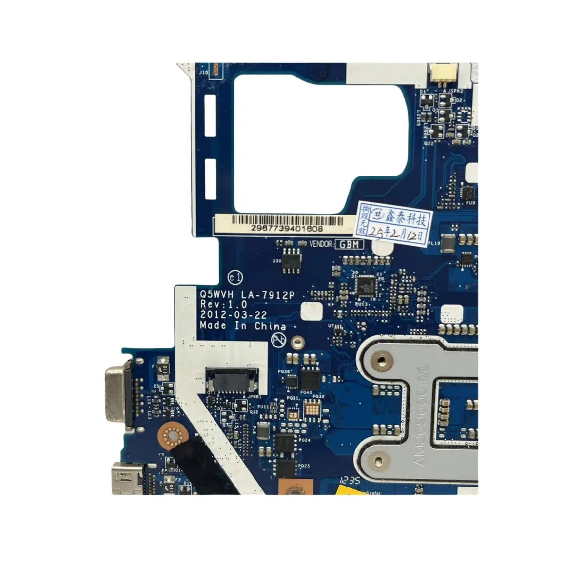 Acer Aspire V3-571 Motherboard LA-7912P NB.Y1111.001 with HM77 Q5WVH - Bighao-era Laptop Part
