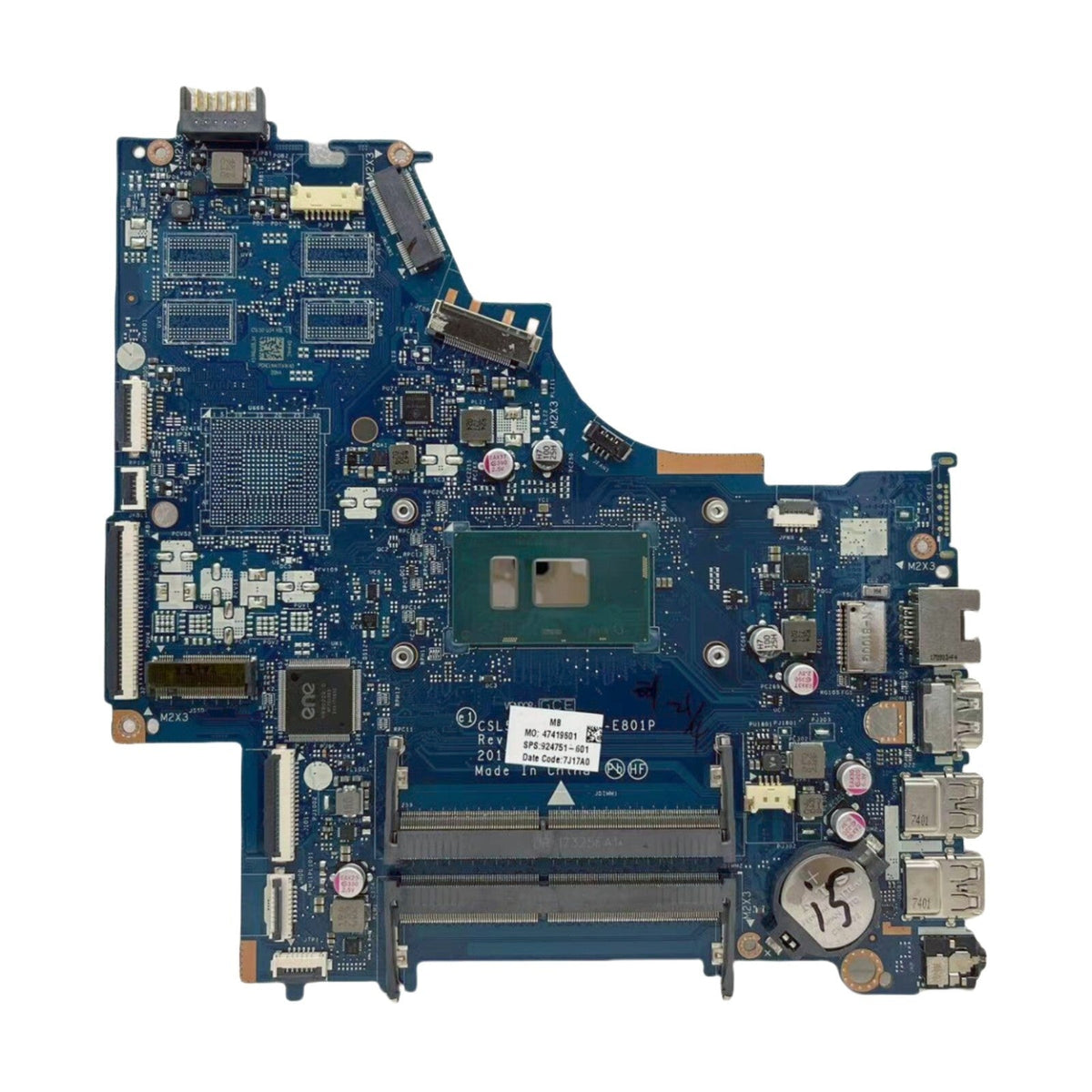 HP Pavilion 15-BS Motherboard LA-E801P 924751-601 with i5-7200U CPU - Bighao-era Laptop Part