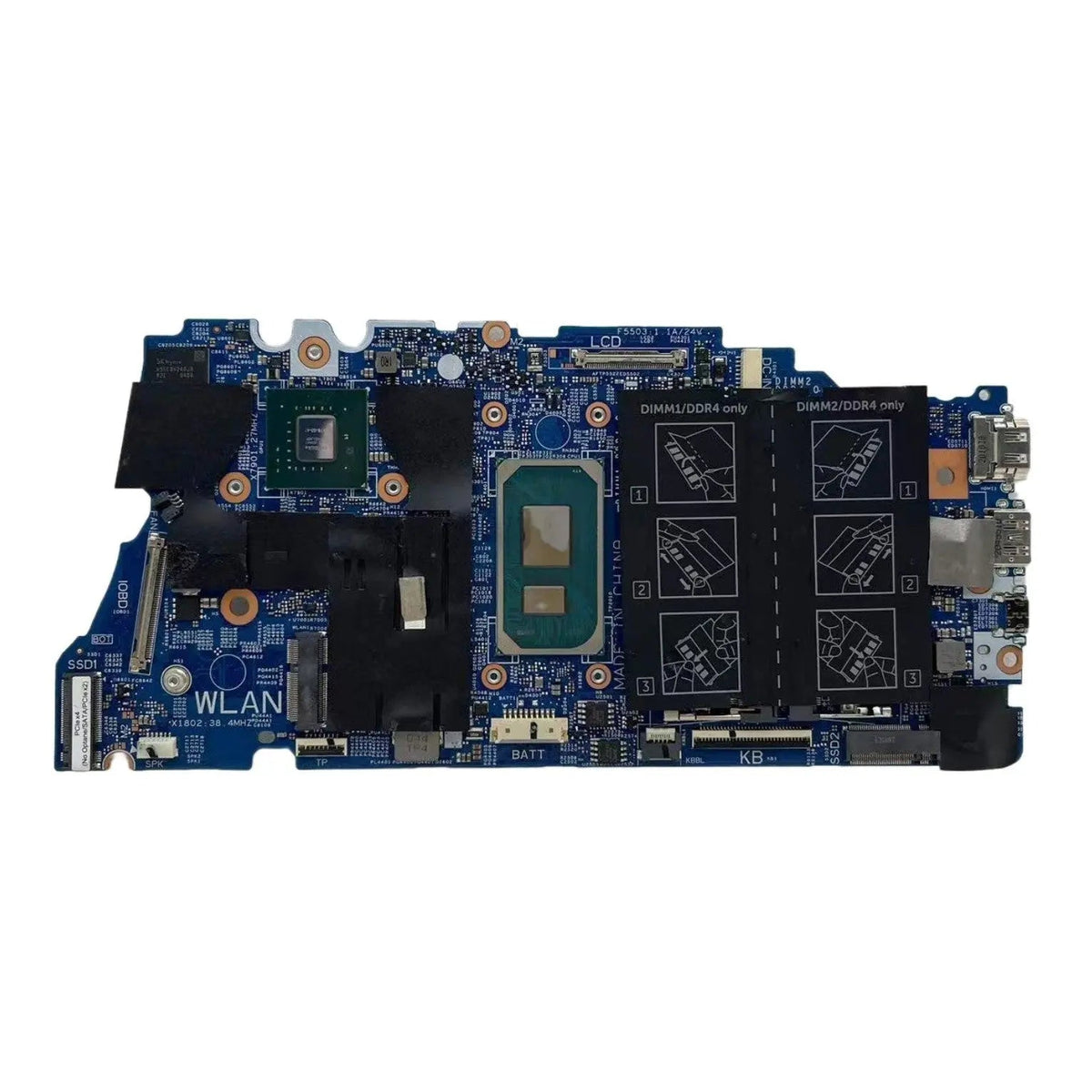 Dell Vostro 5502 Motherboard 19861-1 CN-0MTVY1 with i7-1165G7 CPU MX330-2GB - Bighao-era Laptop Part