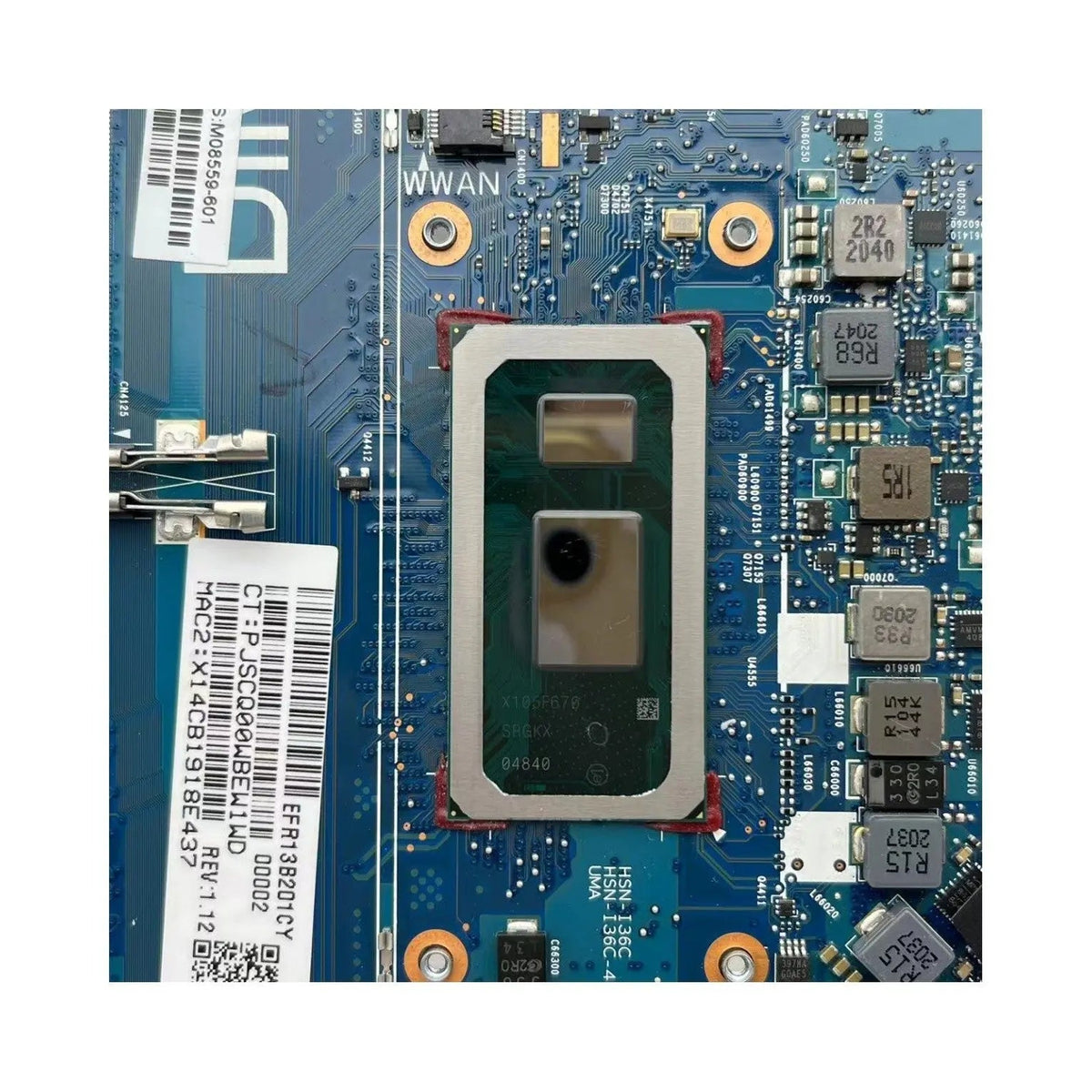 HP EliteBook 830 G7 Motherboard 6050A3136201 M08559-601 with i5-10310U CPU - Bighao-era Laptop Part