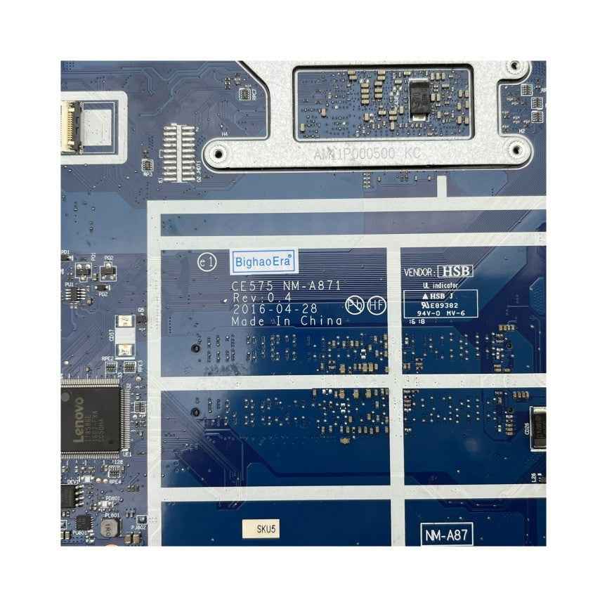 Lenovo ThinkPad E575 Motherboard NM-A871 with A12-9700P CPU R5 M430-2GB - Bighao-era Laptop Part