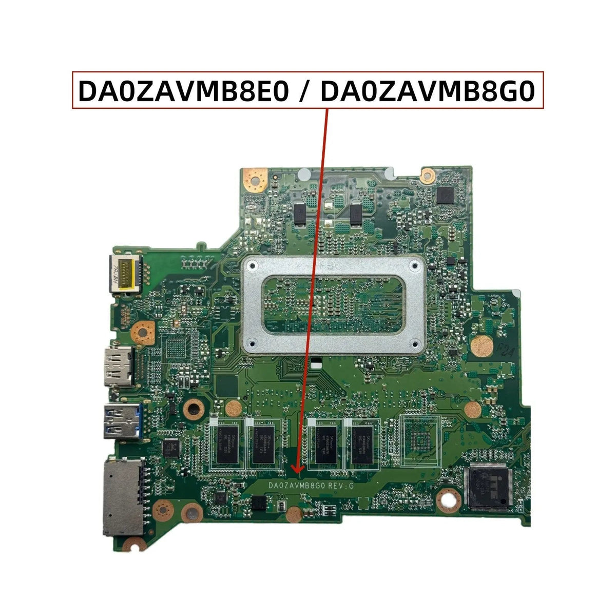 Acer Aspire A315-51 Motherboard DA0ZAVMB8G0 NB.GNP11.009 with i5-7200U 4GB-RAM - Bighao-era Laptop Part